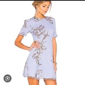 Tularosa Revolve Iris Lilac Mini Dress size xs